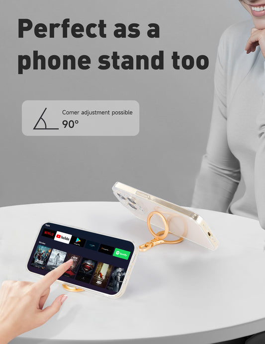 Project-cb Phone Metal Tether Tab, Phone Ring Stand