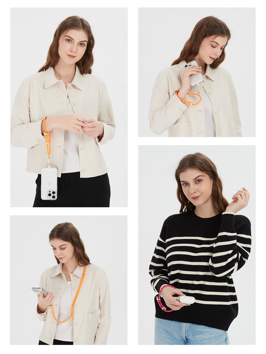 Project-cb Hand Wrist Phone Strap,KeyChian 06mm