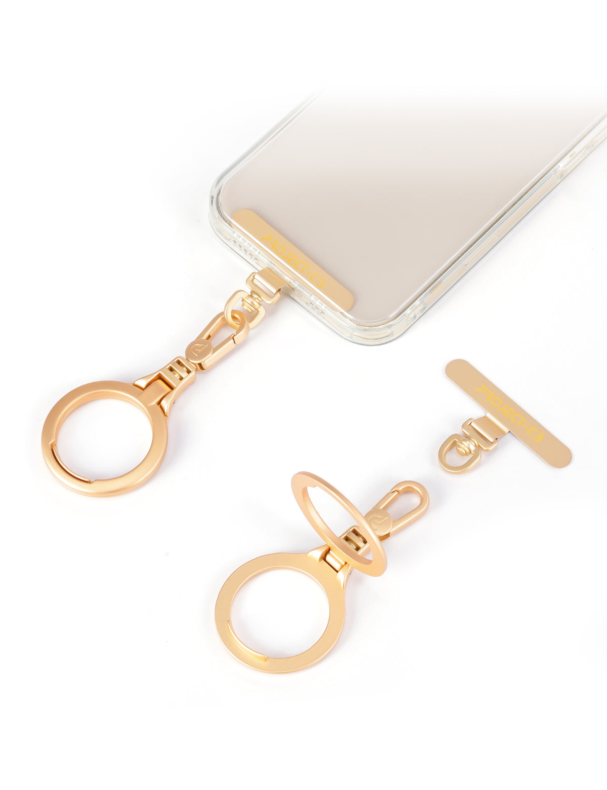 Project-cb Phone Metal Tether Tab, Phone Ring Stand