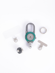 Project-cb Retractable Reel with Phone Tether Tabs, Magnetic Aluminum Cord Reel for Phone & Pocket 3
